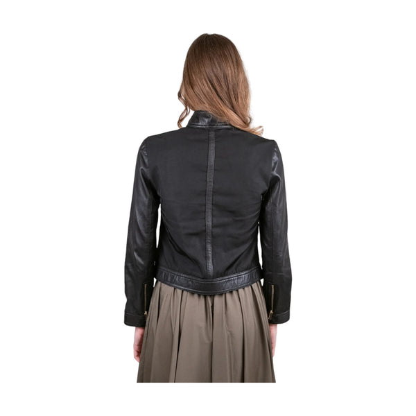 Giubbini Donna Leather Authority - Trinidad Mix - Nero