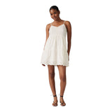 Vestiti casual Donna Levi's - Cora Sl Mini Dress Whisper White - Bianco