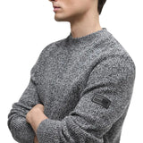 Maglioni Uomo Barbour International - Declan Yarn Twist Crew Jump - Nero