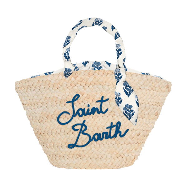 Borse a mano Donna Mc2 Saint Barth - Kylie Straw Bag With Color Handle - Multicolore