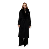 Cappotti Donna Tommy Hilfiger - Df Wool Reg Belted Coat - Nero