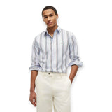 Camicie casual Uomo Tommy Hilfiger - Poplin Multi Stpe Shirt - Rosa