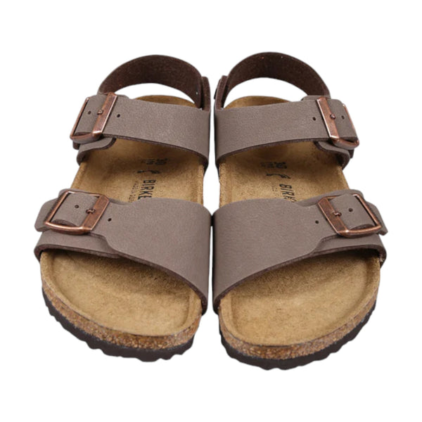 Sandali Bambino Birkenstock - New York Kids mocha, Birkibuc - Marrone