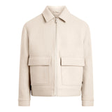 Giubbini Uomo Calvin Klein - Wool Blend Jacket - Beige