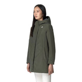 Giubbotti Donna K-Way - Sophie Soft Touch Marmotta - Verde