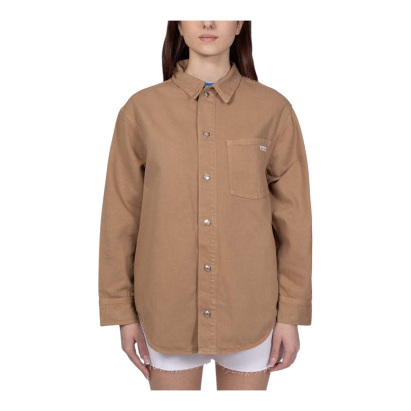 Camicie Donna Calvin Klein - 90s DENIM OVERSHIRT - Marrone