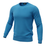 Maglioni Uomo Alpha Studio - Girocollo M/L Unito Geelong Base - Turchese