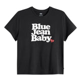 T-shirt Donna Levi's - Graphic Classic Tee Love In Levi's Egret - Nero