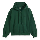 Felpe con cappuccio Donna Levi's - Everyday Full Zip Hoodie Sweatshirt - Verde