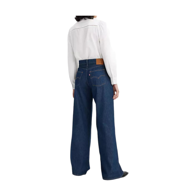 Jeans Donna Levi's - Baggy Dad Wide Leg - Blu