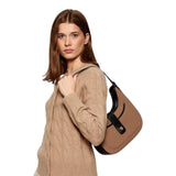 Borse a spalla Donna Blauer - Borsa In Nylon Con Tracolla - Cognac