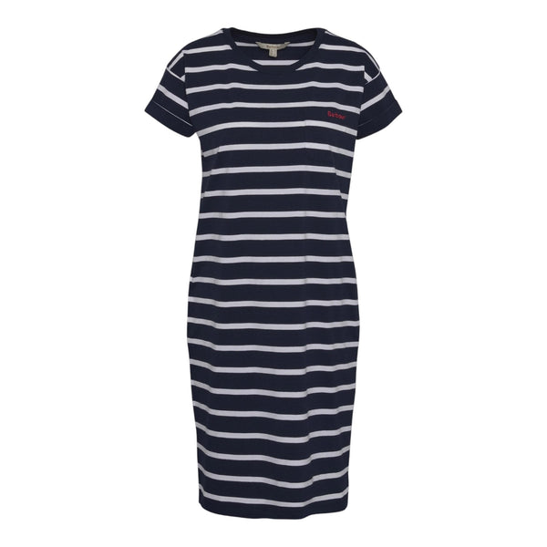Vestiti casual Donna Barbour - Otterburn Stripe Dress - Blu