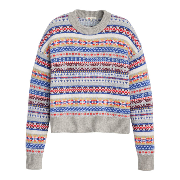 Maglie Donna Levi's - Ines Fairisle Sweater Leandra Fairisle T - Multicolore