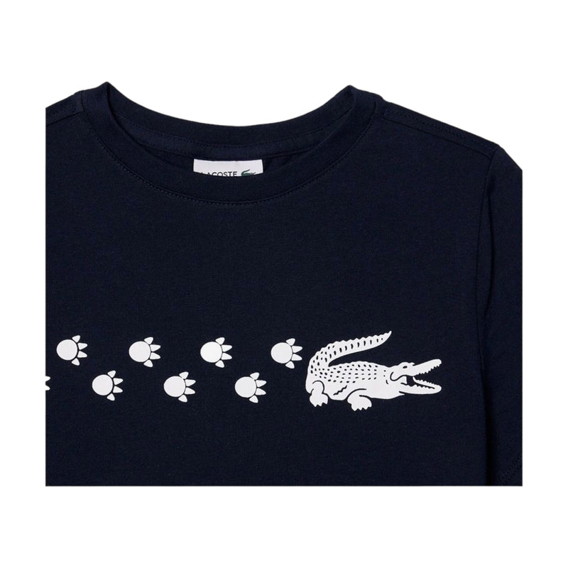 T-shirt Bambini Unisex Lacoste - T-Shirt - Blu