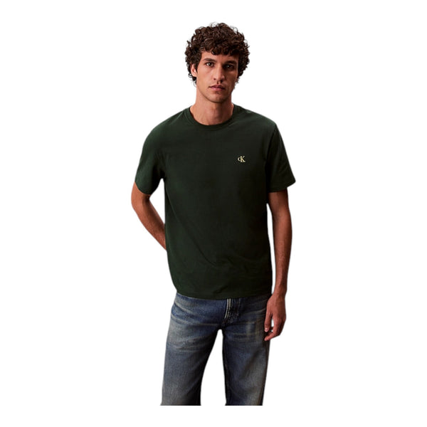 T-shirt Uomo Calvin Klein - Ss Easy Monogram Tee - Verde