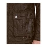 Giubbotti Uomo Barbour International - Duke Wax Jacket - Marrone