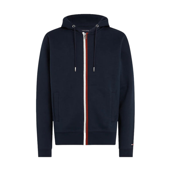 Felpe con cappuccio Uomo Tommy Hilfiger - Split Global Stripe - Blu