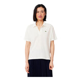 Polo Donna Lacoste - Maglietta M/C - Bianco