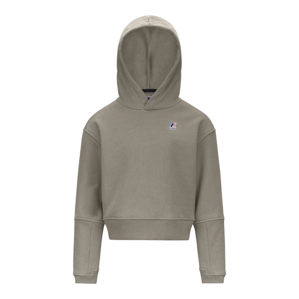 Felpe con cappuccio Donna K-Way - Ninette Brushed Pc - Beige
