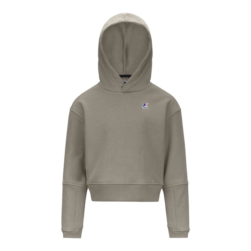 Felpe con cappuccio Donna K-Way - Ninette Brushed Pc - Beige