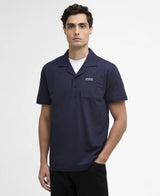 Polo Uomo Barbour - Seurat Revere Collar Polosht - Blu