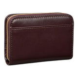 Portafogli Donna Calvin Klein - Ck Medium Flap Zip - Bordeaux