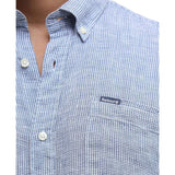 Camicie casual Uomo Barbour International - Linton Tailored Shirt - Blu