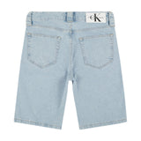 Bermuda Uomo Calvin Klein - 90'S Loose Pleated Short - Celeste