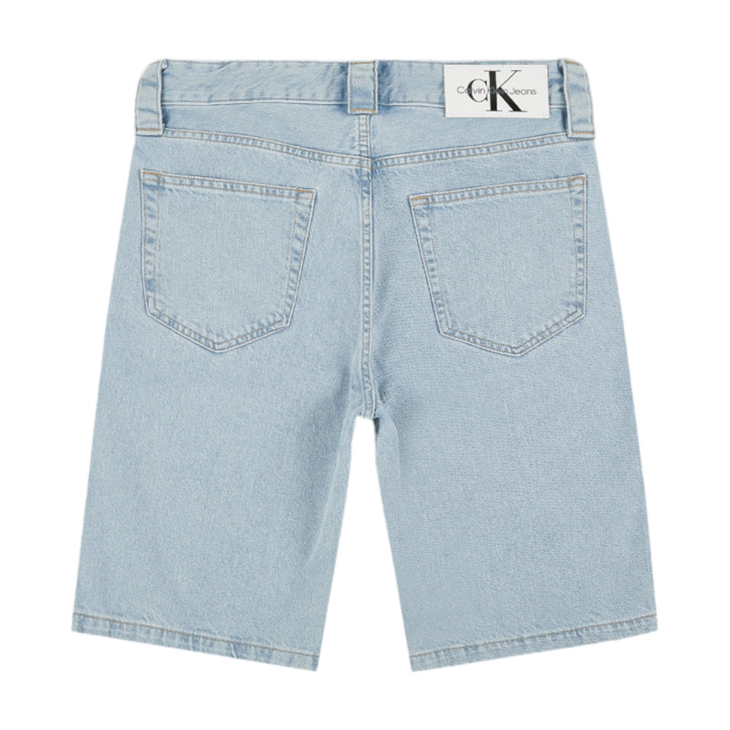 Bermuda Uomo Calvin Klein - 90'S Loose Pleated Short - Celeste