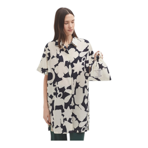 Vestiti casual Donna nice things - Vestito Camicia - Blu