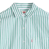Camicie Donna Levi's - Harlie Boyfriend Shirt - Verde