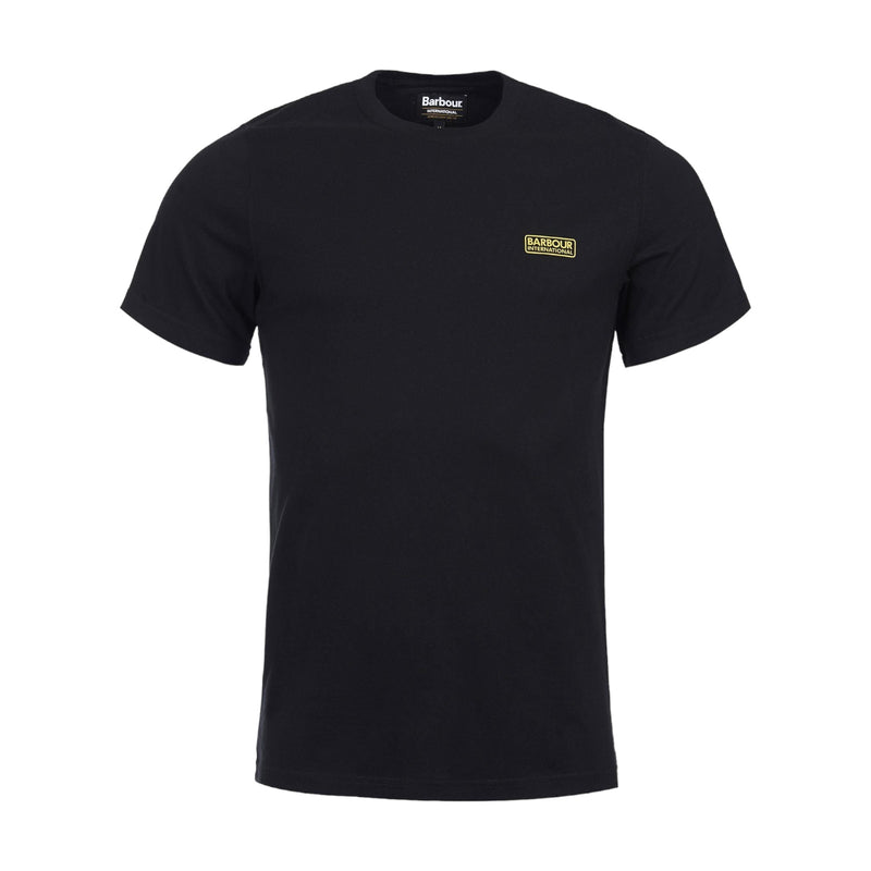 T-shirt Uomo Barbour International - Barbour International Small Logo Tee - Nero