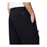 Pantaloni Uomo Tommy Hilfiger - Harlem Cargo 1/2 El Perf. Tech - Blu