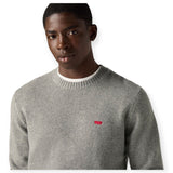 Maglioni Uomo Levi's - Original Hm Sweater Naval Academy - Grigio