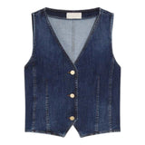Gilet Donna iBlues - Agadir - Denim
