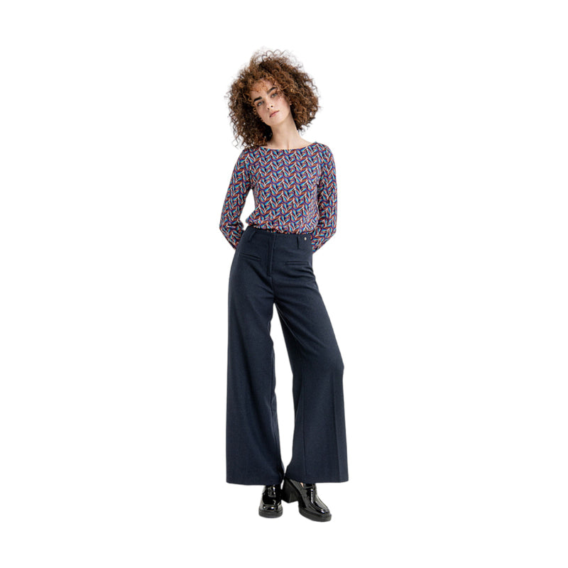 Pantaloni Donna Surkana - Pantalone largo - Blu