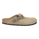 Zoccoli e sabot Uomo Birkenstock - Boston faded khaki, Suede Leather/Oiled - Beige