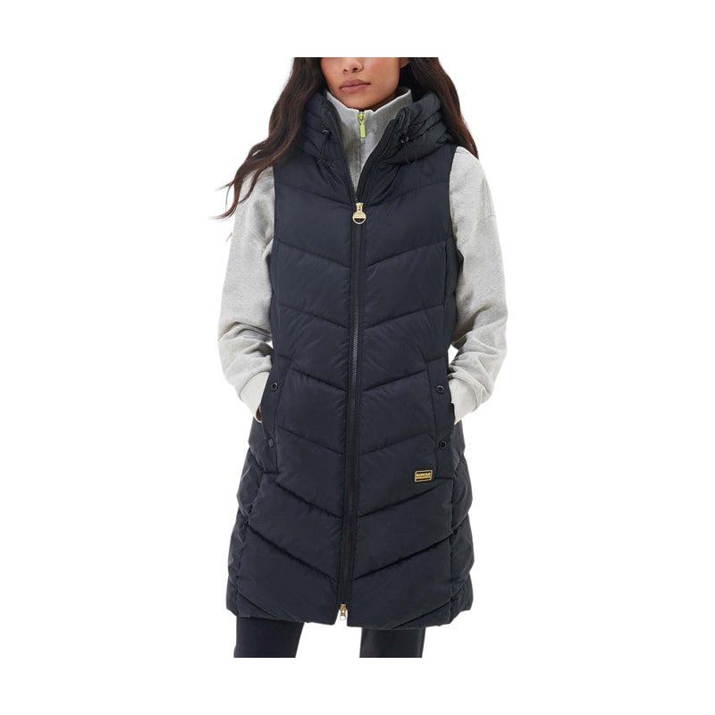 Gilet Donna Barbour International - Boston Gilet - Nero