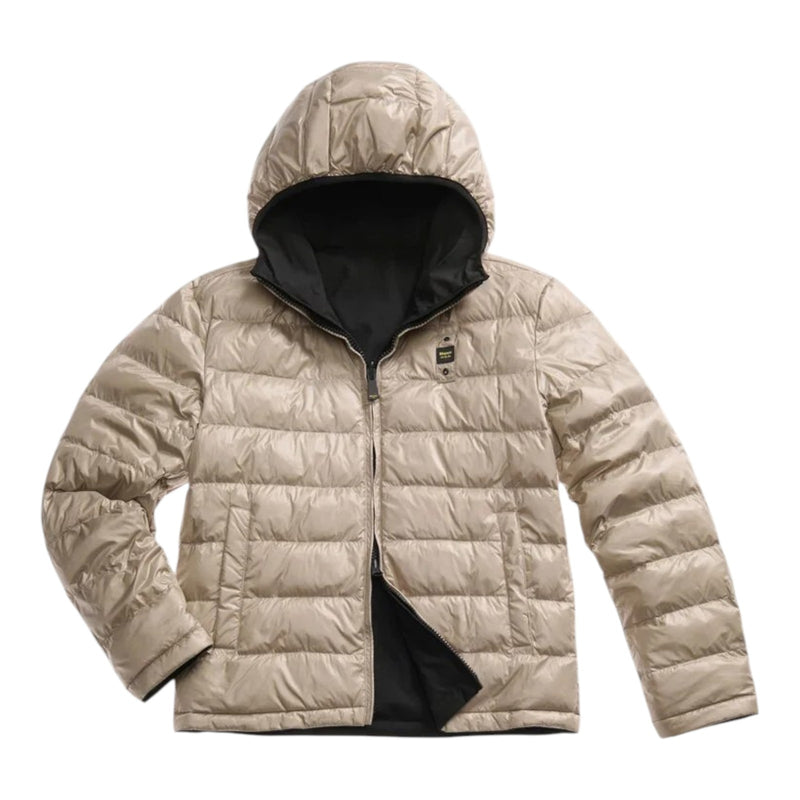 Piumini Uomo Blauer - Ballard Giubbini Corti Reversibile - Nero