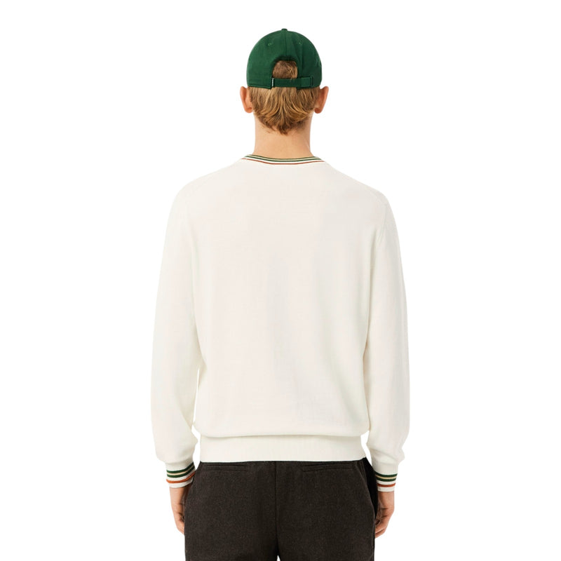 Maglioni Uomo Lacoste - Pullover - Bianco
