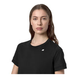 T-shirt Donna K-Way - Emel Jersey - Nero