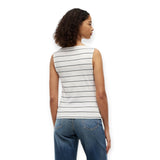 Canotte e top Donna Tommy Hilfiger - Classic Script Boat-Nk Top - Blu