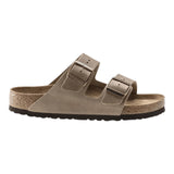 Sandali Unisex Birkenstock - Arizona SFB tabacco brown, Oiled Leather - Marrone