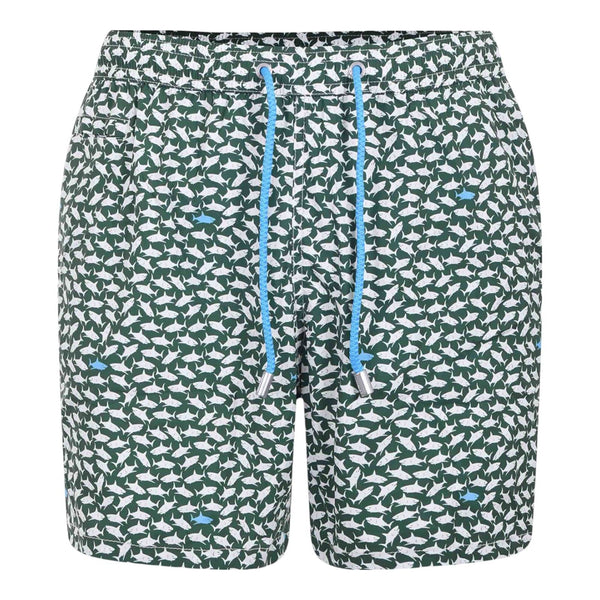 Pantaloncini e calzoncini Uomo Mc2 Saint Barth - Light And Stretch Swimshort	Comfort Light - Verde