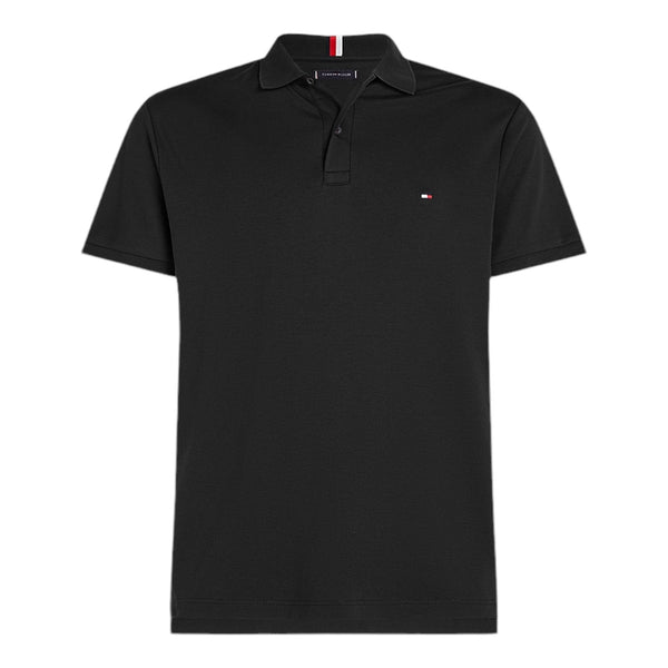 Polo Uomo Tommy Hilfiger - Liquid Cotton Essential Reg Polo - Nero