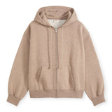 Felpe con cappuccio Donna Levi's - Everyday Full Zip Hoodie Sweatshirt - Beige