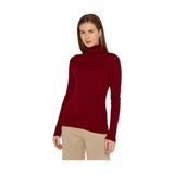 Maglioni Donna Calvin Klein - Dolcevita - Bordeaux