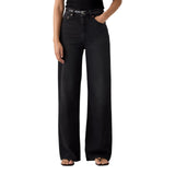 Jeans Donna Levi's - Ribcage Wide Leg - Nero