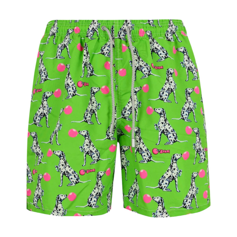 Pantaloncini e calzoncini Uomo Mc2 Saint Barth - Gustavia Classic Swim Short - Verde