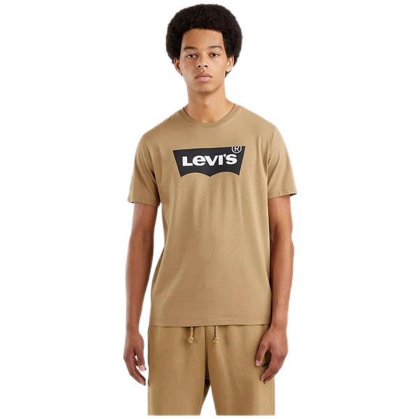 T-shirt Uomo Levi's - Graphic Crewneck Tee - Beige